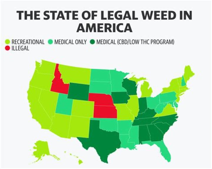 How many states decriminalized weed?